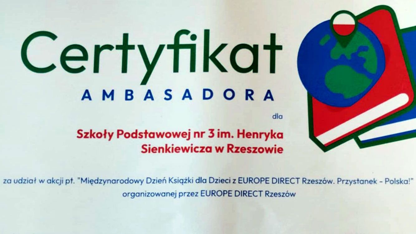 Nasza szkoła Ambasadorem Czytelnictwa!