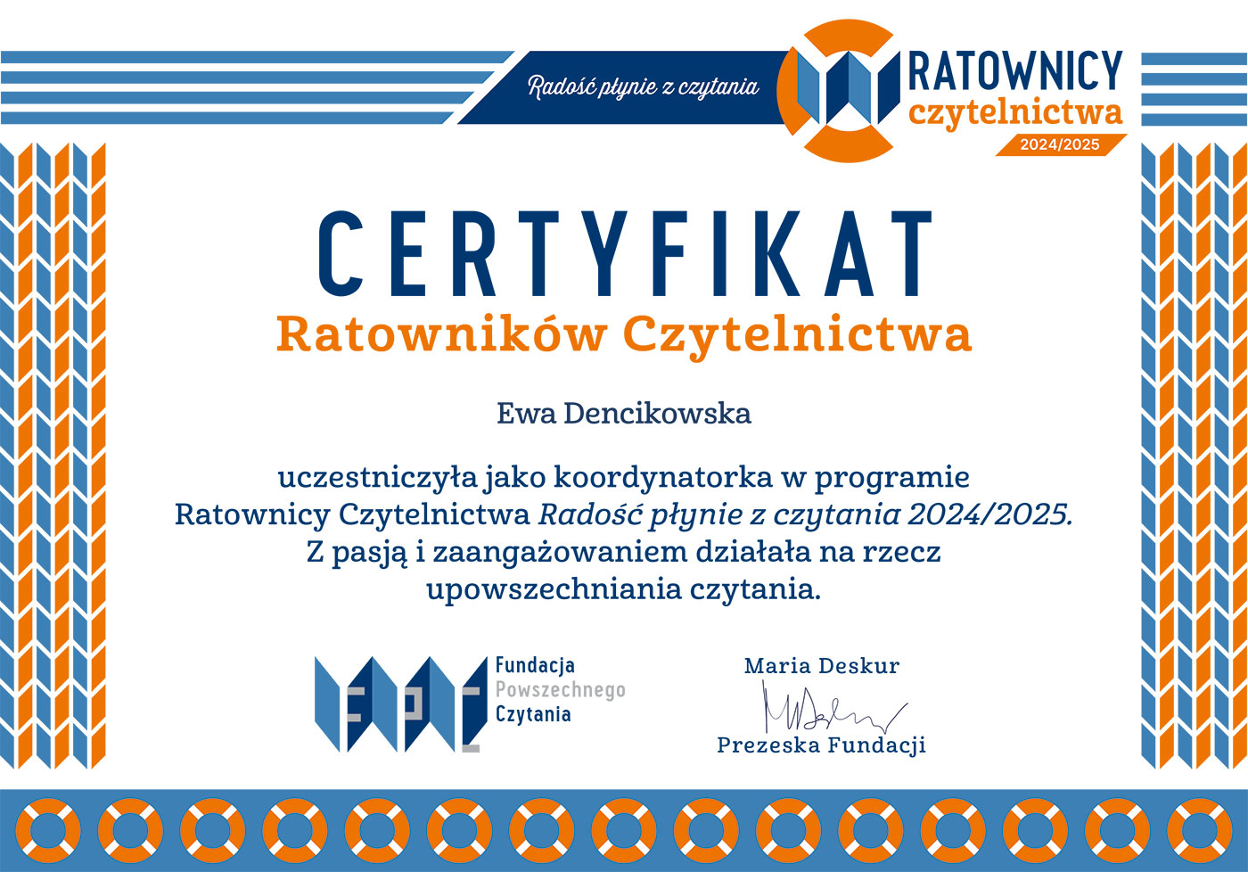 certyfikat k 1