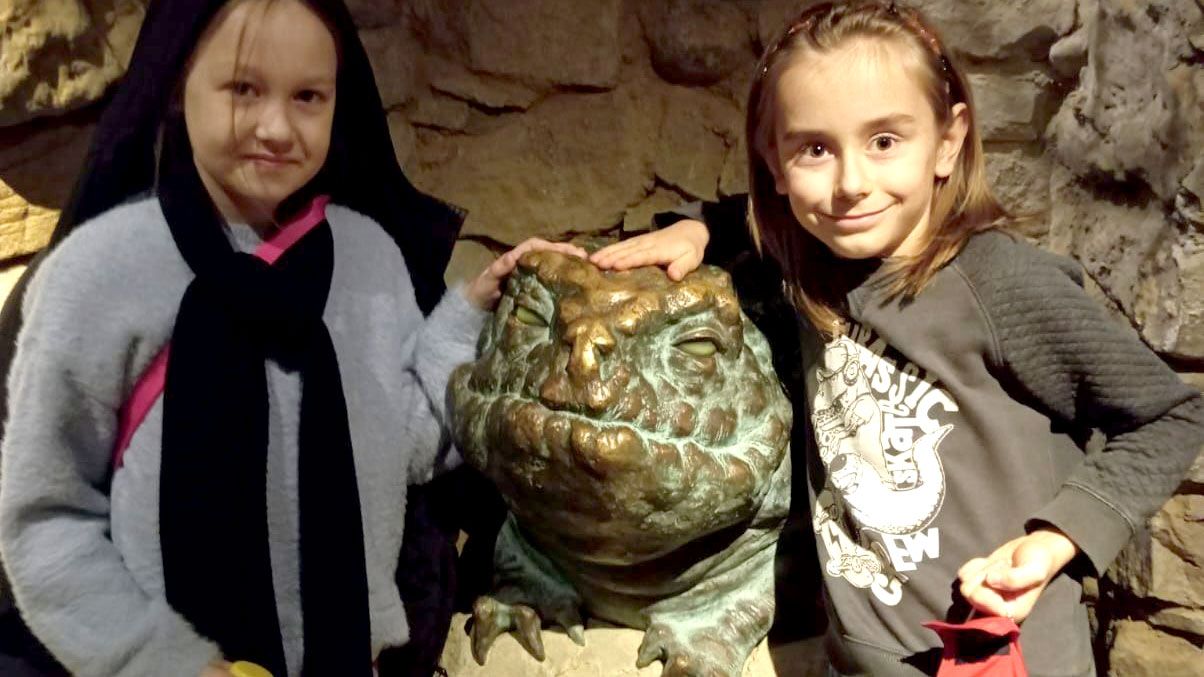 Zwiedzanie Podziemnej Trasy Turystycznej przez klasy 3a i 3b