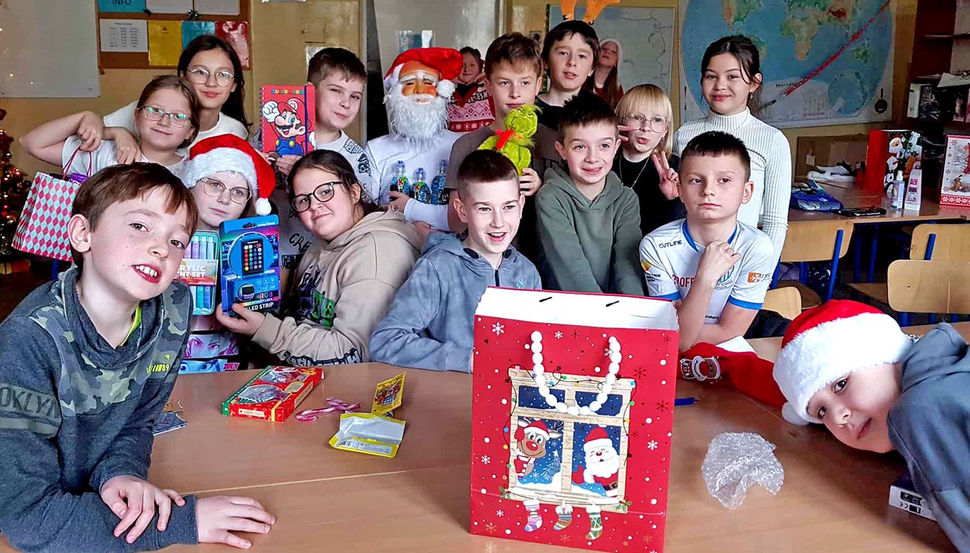 Mikołajki w klasie 4a
