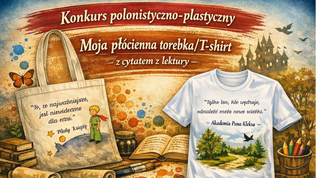 Konkurs polonistyczno - plastyczny