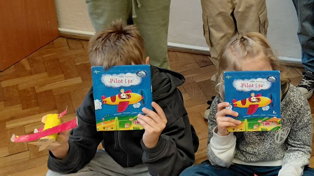 Zabawy z lekturą „Pilot i ja”